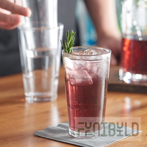 Acopa Select 12 oz. Stackable Highball Glass - 12/Case