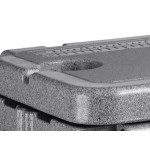 CaterGator CG20SPG Gray 20 Qt. Rotomolded Outdoor Cooler / Ice Chest