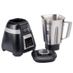 Waring BB340S Blade 48 oz. Bar Blender with Stainless Steel Container, Electronic Keypad Controls, and Timer - 120V Waring BB340S Blade 48 oz. Bar Blender with Stainless Steel Container, Electronic Keypad Controls, and Timer - 120V