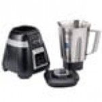 Waring BB340S Blade 48 oz. Bar Blender with Stainless Steel Container, Electronic Keypad Controls, and Timer - 120V Waring BB340S Blade 48 oz. Bar Blender with Stainless Steel Container, Electronic Keypad Controls, and Timer - 120V