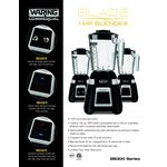 Waring BB340S Blade 48 oz. Bar Blender with Stainless Steel Container, Electronic Keypad Controls, and Timer - 120V Waring BB340S Blade 48 oz. Bar Blender with Stainless Steel Container, Electronic Keypad Controls, and Timer - 120V