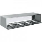 Eagle Group HT4OBE Spec Master Series Electric Steam Table with Enclosed Base 3000W - Four Pan - Open Well, 240V