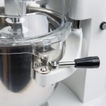 Globe SP05 5 Qt. Bowl Lift Countertop Mixer with Guard & Standard Accessories - 120V, 1/5 hp