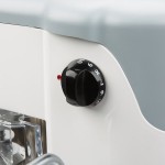 Globe SP05 5 Qt. Bowl Lift Countertop Mixer with Guard & Standard Accessories - 120V, 1/5 hp
