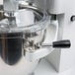 Globe SP05 5 Qt. Bowl Lift Countertop Mixer with Guard & Standard Accessories - 120V, 1/5 hp