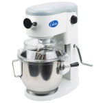Globe SP05 5 Qt. Bowl Lift Countertop Mixer with Guard & Standard Accessories - 120V, 1/5 hp