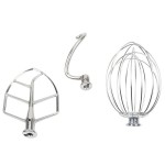 Globe SP05 5 Qt. Bowl Lift Countertop Mixer with Guard & Standard Accessories - 120V, 1/5 hp