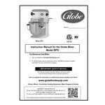 Globe SP05 5 Qt. Bowl Lift Countertop Mixer with Guard & Standard Accessories - 120V, 1/5 hp