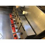 Avantco F202 30 lb. Dual Tank Medium-Duty Electric Countertop Fryer - 208-240V, 5400/7200W