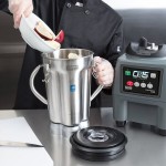 Waring CB15 1 Gallon Stainless Steel Food Blender - 120V Waring CB15 1 Gallon Stainless Steel Food Blender - 120V