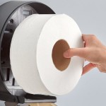 Lavex 2-Ply 720' Universal Jumbo Toilet Paper Roll with 9 Lavex 2-Ply 720' Universal Jumbo Toilet Paper Roll with 9
