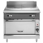 Vulcan V336HC-LP V Series Liquid Propane 3 Burner Heavy-Duty Range with 36