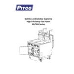Pitco® SG14-2FD Solstice 2 Unit Natural Gas Stainless Steel Floor Fryer with (2) 40-50 lb. Frypots and Filter Drawer - 110,000 BTU Pitco® SG14-2FD Solstice 2 Unit Natural Gas Stainless Steel Floor Fryer with (2) 40-50 lb. Frypots and Filter Drawer - 110,000 BTU