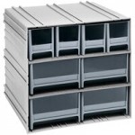 Quantum Gray Long Divider for DG91025 Dividable Grid Container - 6/Pack Quantum Gray Long Divider for DG91025 Dividable Grid Container - 6/Pack