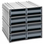 Quantum Gray Long Divider for DG91025 Dividable Grid Container - 6/Pack Quantum Gray Long Divider for DG91025 Dividable Grid Container - 6/Pack