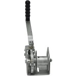 Vestil Steel Single Wall Mounted Hand Winch WALL-S - 1,500 lb. Capacity
