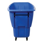 Vestil TDT-100-MD-BLUE 1 Cu. Yd. Blue Medium-Duty Bulk Tilt Truck - 1,250 lb. Capacity Vestil TDT-100-MD-BLUE 1 Cu. Yd. Blue Medium-Duty Bulk Tilt Truck - 1,250 lb. Capacity