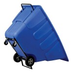 Vestil TDT-100-MD-BLUE 1 Cu. Yd. Blue Medium-Duty Bulk Tilt Truck - 1,250 lb. Capacity Vestil TDT-100-MD-BLUE 1 Cu. Yd. Blue Medium-Duty Bulk Tilt Truck - 1,250 lb. Capacity