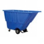 Vestil TDT-100-MD-BLUE 1 Cu. Yd. Blue Medium-Duty Bulk Tilt Truck - 1,250 lb. Capacity Vestil TDT-100-MD-BLUE 1 Cu. Yd. Blue Medium-Duty Bulk Tilt Truck - 1,250 lb. Capacity