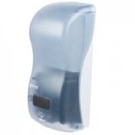 San Jamar SHF900TBL Rely Arctic Blue Hybrid Touchless Foam Soap Dispenser - 5 1/2 San Jamar SHF900TBL Rely Arctic Blue Hybrid Touchless Foam Soap Dispenser - 5 1/2