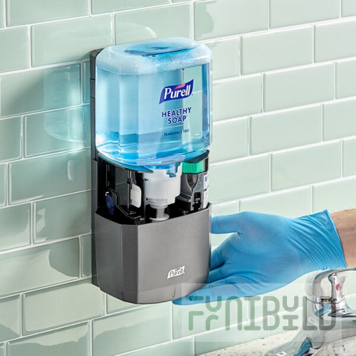 PURELL® 7772-02 Healthy Soap® Healthcare ES8 1200 mL Gentle & Free Foaming Hand Soap - 2/Case