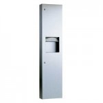 Bobrick B-36903 TrimLineSeries Recessed Paper Towel Dispenser / Waste Receptacle Bobrick B-36903 TrimLineSeries Recessed Paper Towel Dispenser / Waste Receptacle