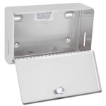 Bobrick B-26212 Stainless Steel Surface Mounted Paper Towel Dispenser - 200 C-Fold Towel Capacity Bobrick B-26212 Stainless Steel Surface Mounted Paper Towel Dispenser - 200 C-Fold Towel Capacity