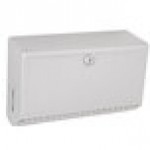 Bobrick B-26212 Stainless Steel Surface Mounted Paper Towel Dispenser - 200 C-Fold Towel Capacity Bobrick B-26212 Stainless Steel Surface Mounted Paper Towel Dispenser - 200 C-Fold Towel Capacity