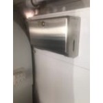 Bobrick B-26212 Stainless Steel Surface Mounted Paper Towel Dispenser - 200 C-Fold Towel Capacity Bobrick B-26212 Stainless Steel Surface Mounted Paper Towel Dispenser - 200 C-Fold Towel Capacity
