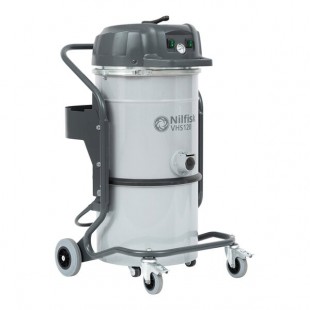 Nilfisk VHS120N1 AU 9.8 Gallon Single-Phase Dual-Motor Industrial Wet / Dry Vacuum - 120V