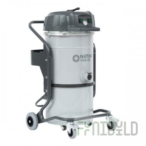 Nilfisk VHS120N1 AU 9.8 Gallon Single-Phase Dual-Motor Industrial Wet / Dry Vacuum - 120V