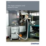 Nilfisk VHS120N1 AU 9.8 Gallon Single-Phase Dual-Motor Industrial Wet / Dry Vacuum - 120V