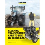 Karcher HD 3.0/27 G 9.807-719.0 Direct-Drive Cold Water Pressure Washer with Honda GX200 Engine - 2,700 PSI, 3.0 GPM