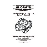 AlorAir PureAiro HEPA Pro 770 3 Stage Filtration Industrial Air Scrubber - 115V AlorAir PureAiro HEPA Pro 770 3 Stage Filtration Industrial Air Scrubber - 115V
