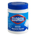 Clorox Zero Splash CLO31371 12-Count Bleach Packs - 6/Case Clorox Zero Splash CLO31371 12-Count Bleach Packs - 6/Case