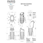 Paris Site Furnishings Creature Cans 34 Gallon Spider Steel Trash Can Paris Site Furnishings Creature Cans 34 Gallon Spider Steel Trash Can