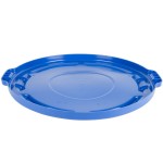 Rubbermaid® FG263100BLUE BRUTE 32 Gallon Blue Round Trash Can Lid