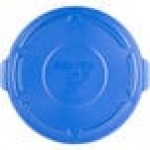 Rubbermaid® FG263100BLUE BRUTE 32 Gallon Blue Round Trash Can Lid