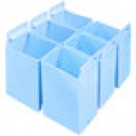 Manitowoc K-00501 3.75 Gallon / 16 lb. Ice Tote for Manitowoc Ice Transport Cart - 6/Case Manitowoc K-00501 3.75 Gallon / 16 lb. Ice Tote for Manitowoc Ice Transport Cart - 6/Case