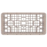 Vollrath HR1D1DDA Traex® Half-Size Beige 17 Compartment 9 1/16