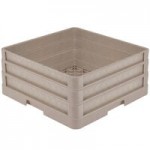 Vollrath HR1D1DDA Traex® Half-Size Beige 17 Compartment 9 1/16