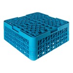 Carlisle RG36-314 OptiClean 36 Compartment Glass Rack with 3 Extenders
