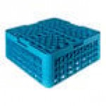 Carlisle RG36-314 OptiClean 36 Compartment Glass Rack with 3 Extenders