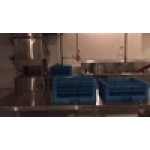 Carlisle RG36-314 OptiClean 36 Compartment Glass Rack with 3 Extenders