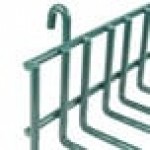 Metro IWA-12K3 Smartwall G3 Metroseal Green Large Utensil Holder 10 1/2