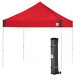 E-Z Up VG3WH10WH Vantage Instant Shelter 10' x 10' White Canopy with White Frame E-Z Up VG3WH10WH Vantage Instant Shelter 10' x 10' White Canopy with White Frame