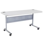 NPS Mobile Flip Top Table, 24