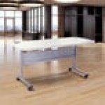 NPS Mobile Flip Top Table, 24