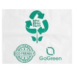 Choice 1/6 Size 2.25 Mil White Reusable Extra Heavy-Duty Plastic T-Shirt Bag - 200/Case