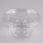Dart SafeSeal 12 oz. Plastic Tamper-Resistant, Tamper-Evident Bowl with Flat Lid - 240/Case
